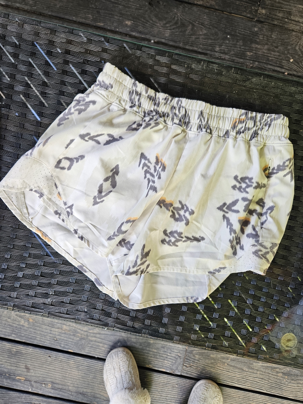 Urban Outfitters Athletic Shorts with Gray & Tan Accents